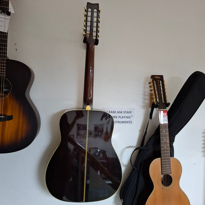 Second Hand Circa 80s Yamaha FG512 12 String Guitar