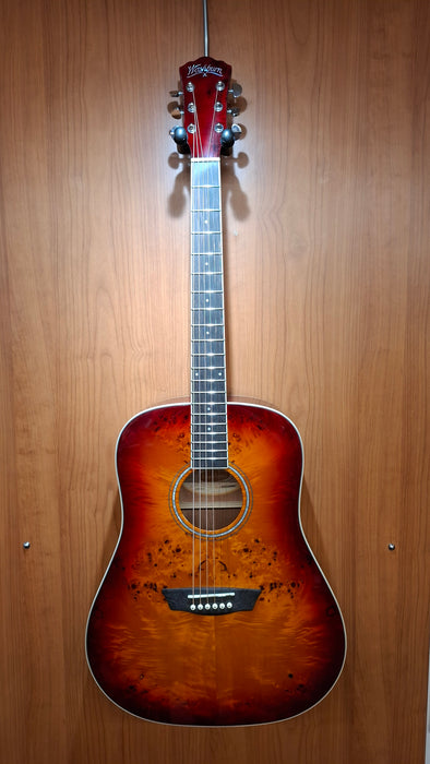 Washburn DFBD Deep Forest Burl D Dreadnought Acoustic Guitar