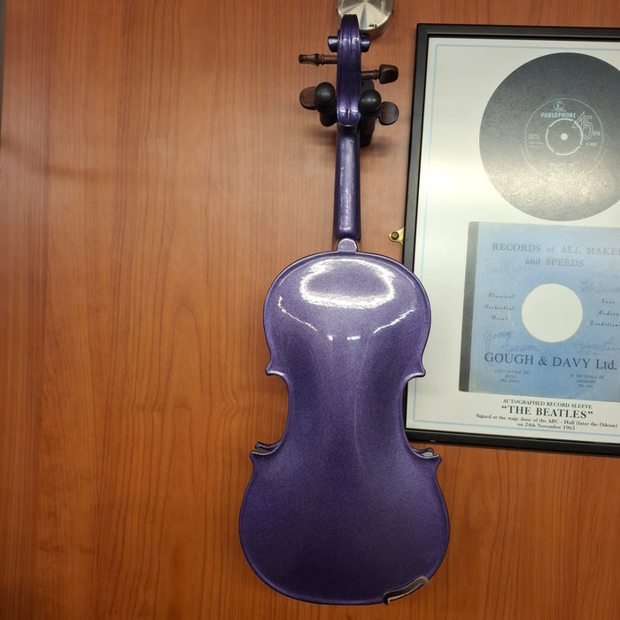 Second Hand Purple Harlequin 3/4 Size Violin