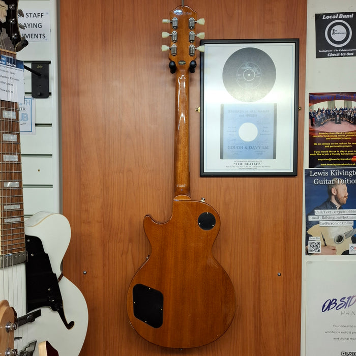 Second Hand Epiphone Les Paul Standard 50s Goldtop 2025 Electric Guitar Including Gig Bag