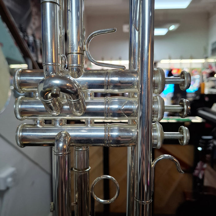 Second Hand Elkhart 100TRS Trumpet (Silver Plated)