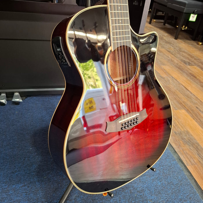 Shop Soiled Tanglewood Winterleaf Series TW612CEAVB 12 String Accoustic Guitar