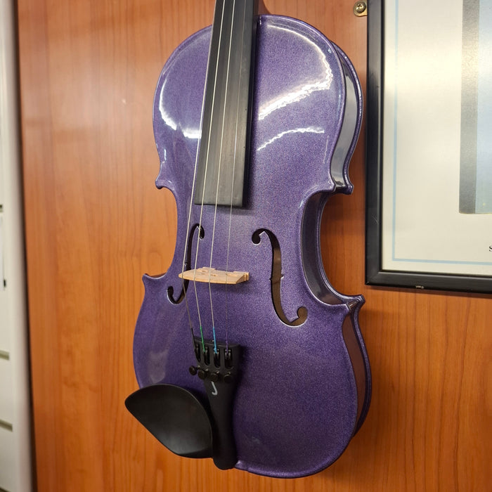 Second Hand Purple Harlequin 3/4 Size Violin