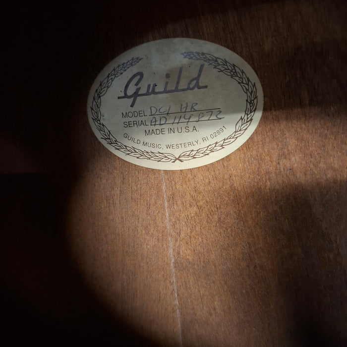 Second Hand Guild DC HR Electro Acoustic Guitar