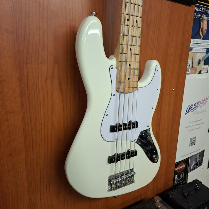 Second Hand Squier Affinity Jazz Series 5 String Electric Bass Guitar