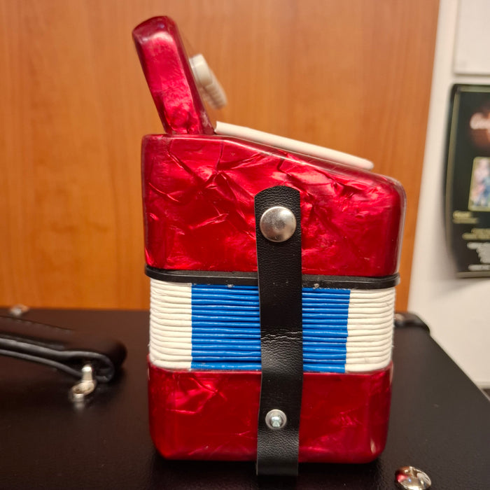 Second Hand Red Kid's Accordion