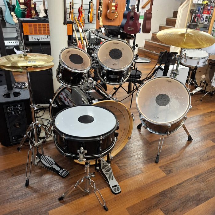 Second Hand Mapex Drum Kit With Fazley Cymbals