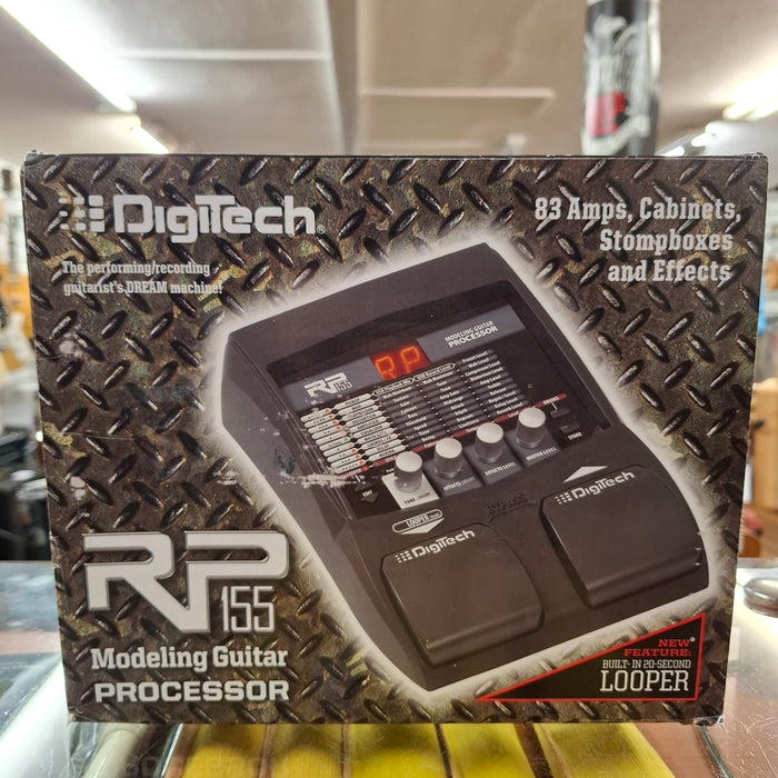 Rp155 Second Hand DigiTech RP-155 Effect Pedal With Box — Gough & Davy