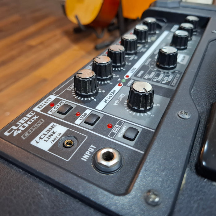 Second Hand Roland CUBE 40GX Guitar Amplifier
