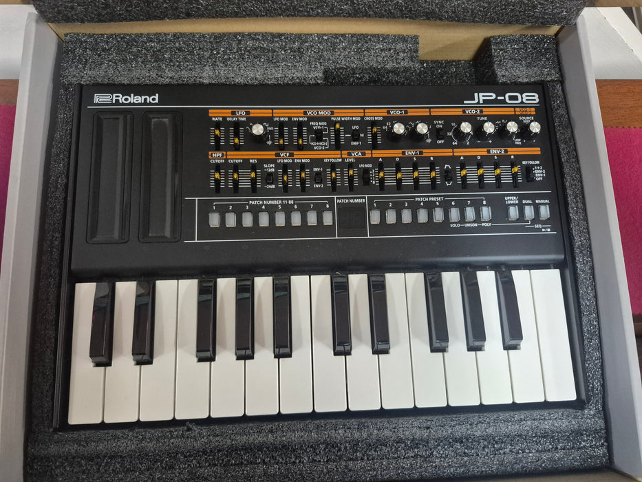 Second Hand Roland Boutique JP-08  and KM-25m Synthesizer