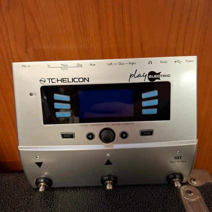 Second Hand TC Helicon Play Electric Effect Pedal with Box