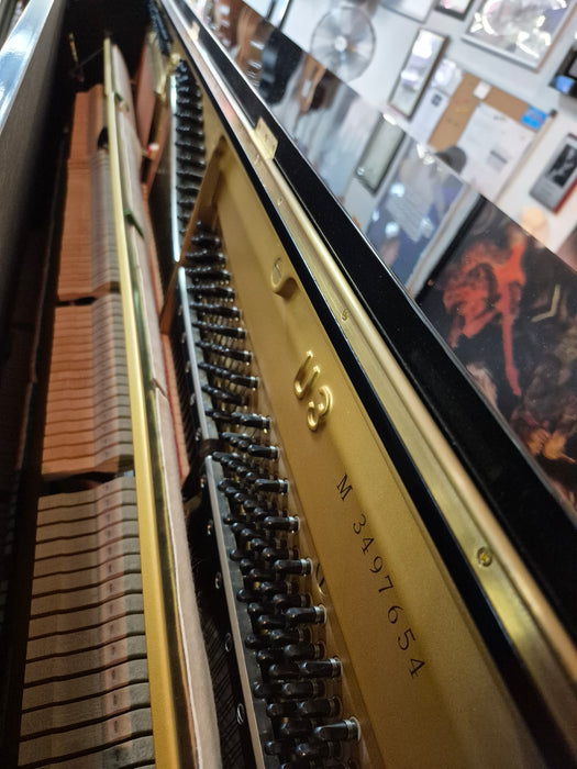 Second Hand Yamaha U3  upright piano with quiet time system for use with headphones.