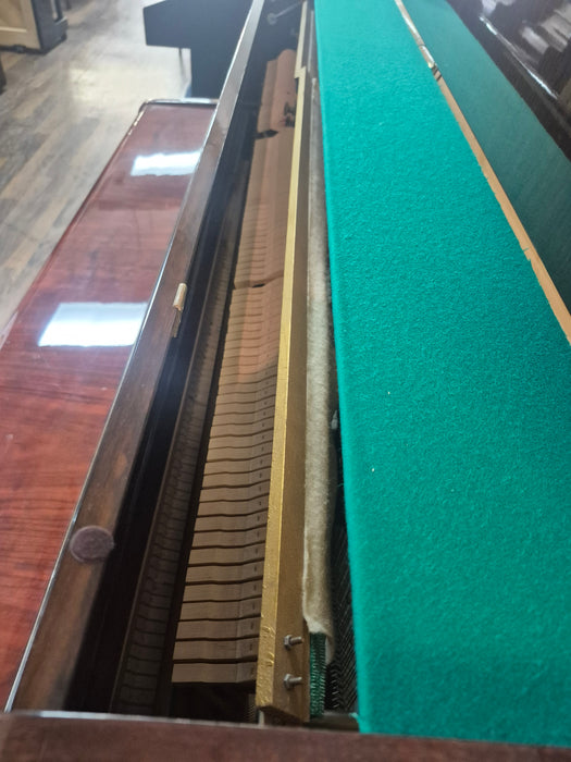Second Hand Calisia Mahogany Polished Upright Acoustic Piano