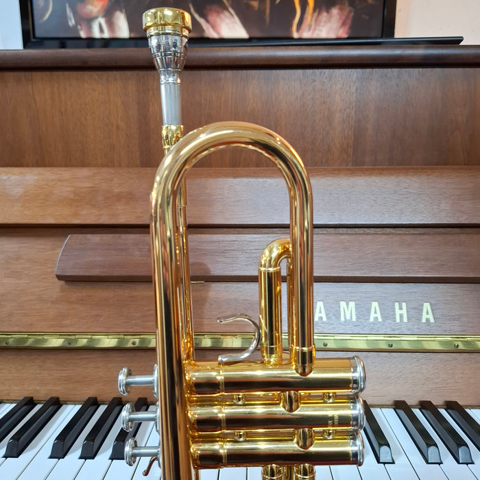 Second Hand Yamaha YTR4335G Trumpet with Yamaha Custom Mouthpiece