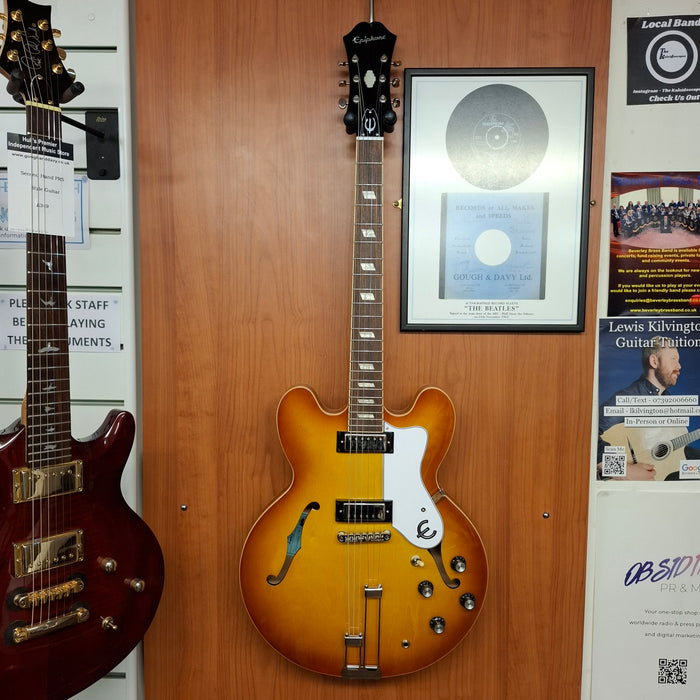 Epiphone Riviera (Royal Tan) 2023 Electric Guitar