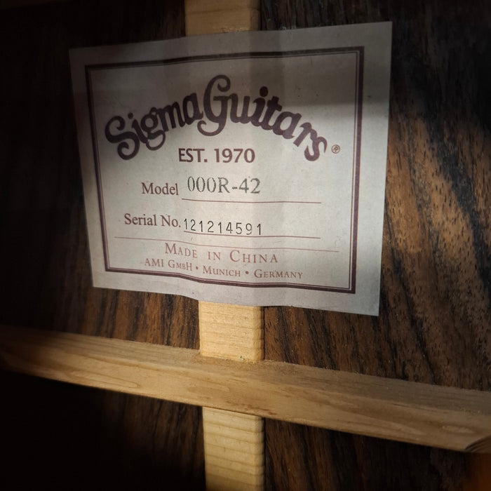 Second Hand Sigma 000R-42 Acoustic Guitar