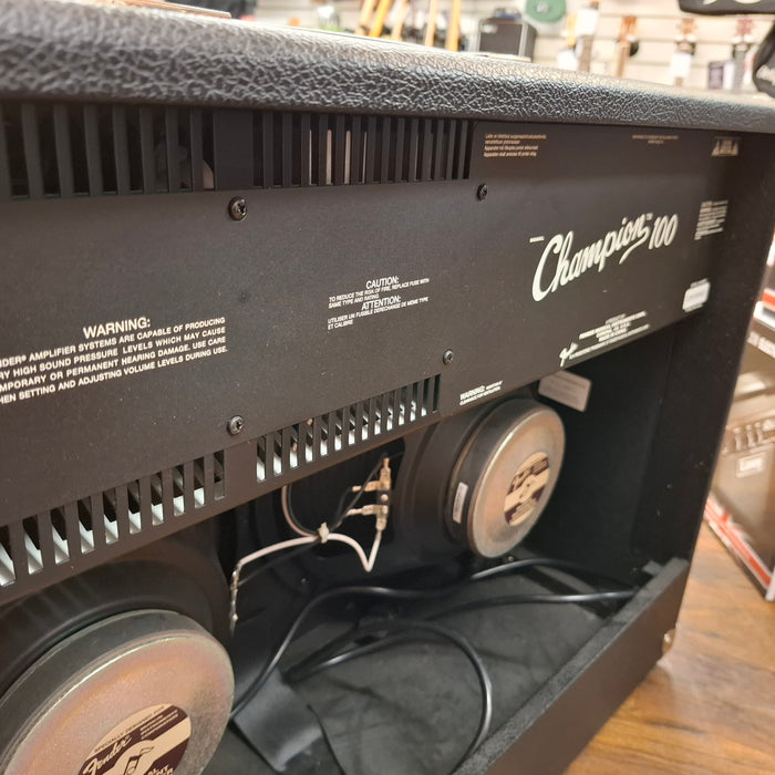 Second Hand Fender Champion 100 Electric Guitar Amplifier