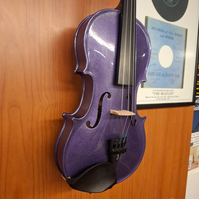 Second Hand Purple Harlequin 3/4 Size Violin