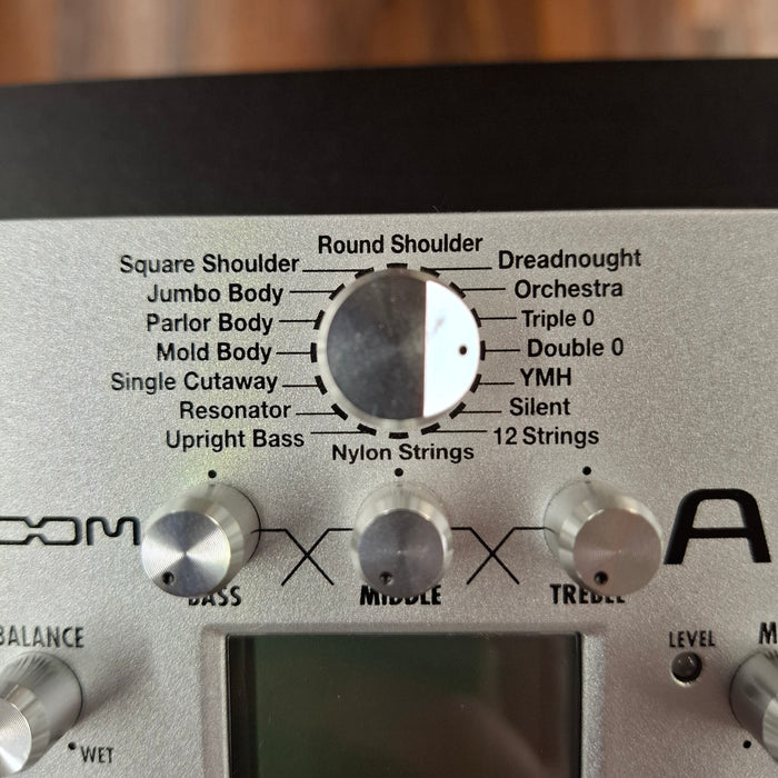Second Hand Zoom A3 Pre Amp And Multi Effects Acoustic Guitar Pedal