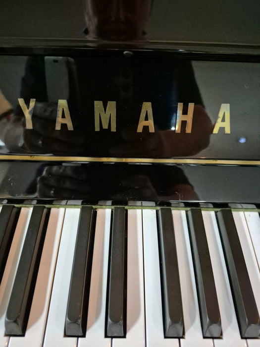 Second Hand Yamaha U3  upright piano with quiet time system for use with headphones.