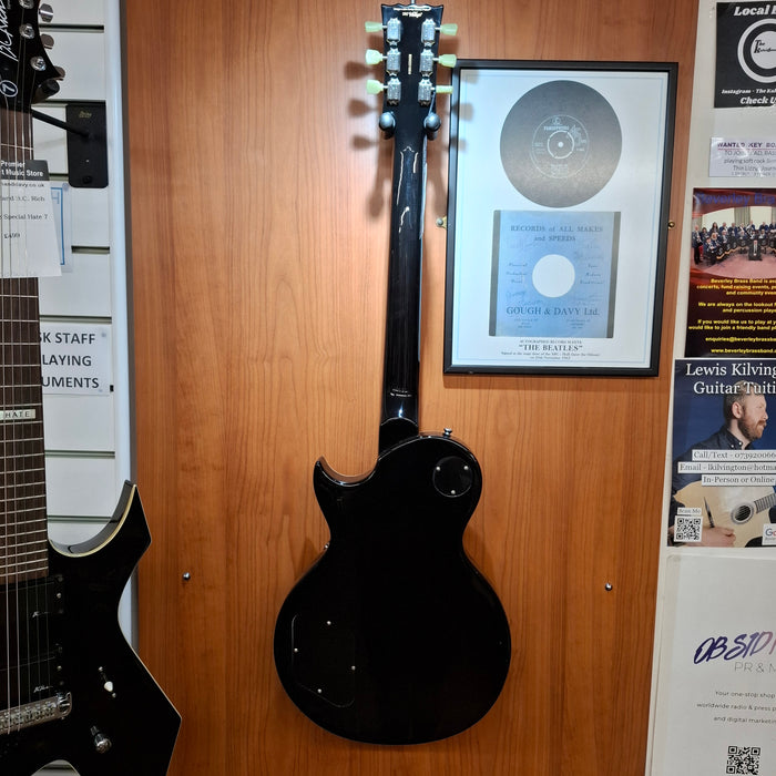 Vintage V100P ReIssued Electric Guitar ~ Boulevard Black