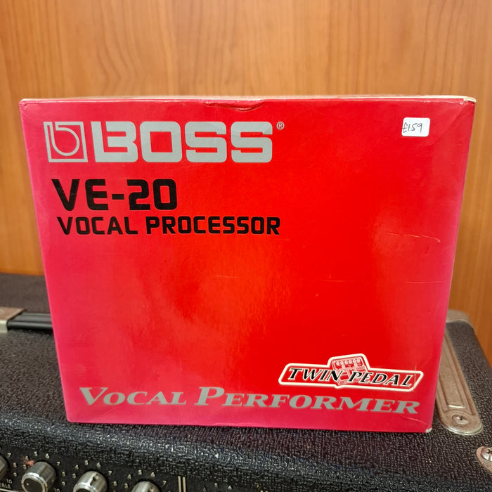 Second Hand Boss VE-20 Vocal Processor Effect Pedal with Box