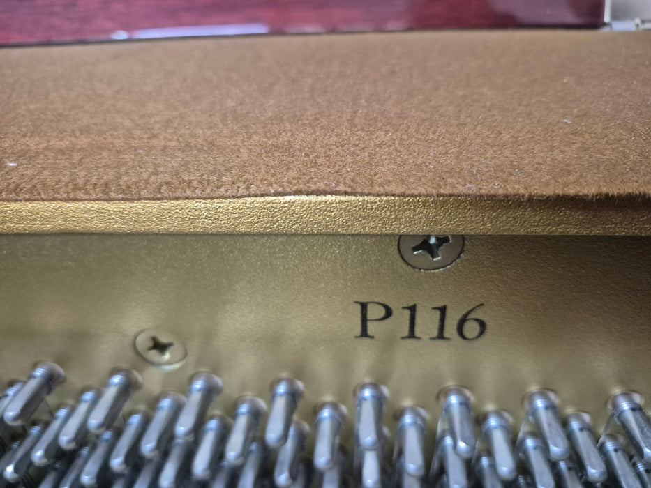 Second hand Yamaha P116 acoustic piano