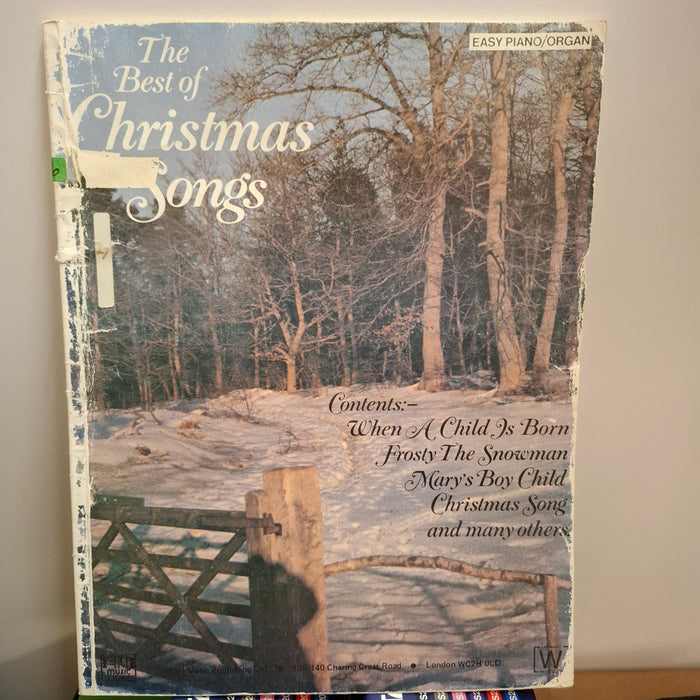 Second Hand The Best of Christmas Songs for Piano Book