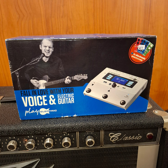 Second Hand TC Helicon Play Electric Effect Pedal with Box