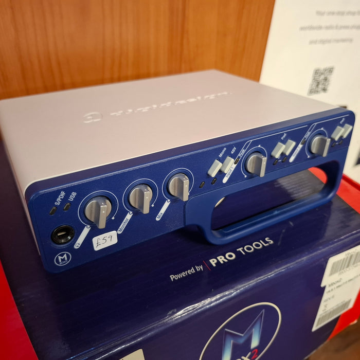 Second Hand Digidesign M-box 2 USB Audio Interface with Box