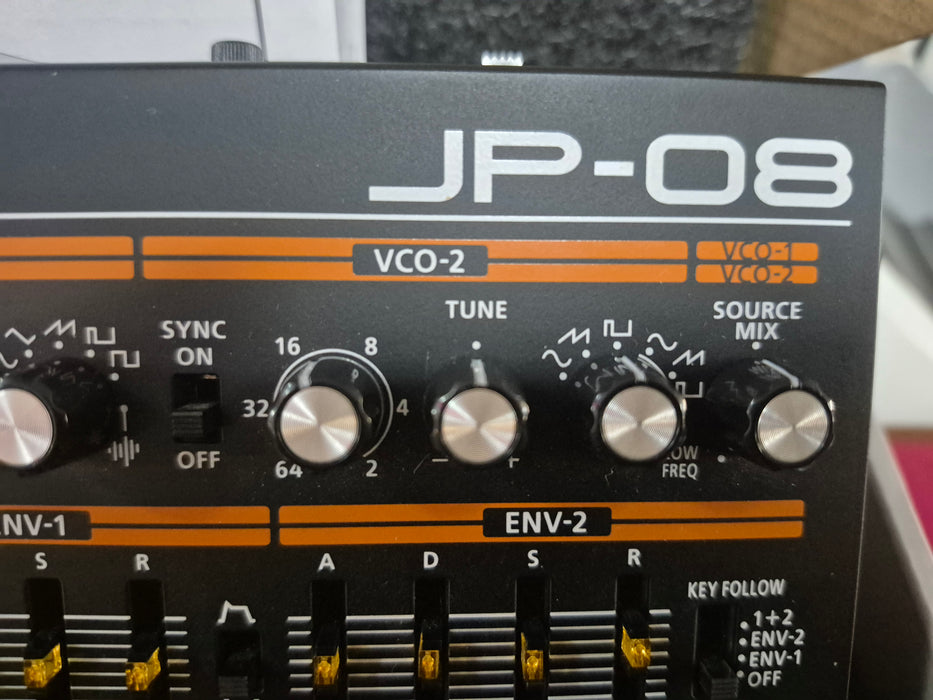 Second Hand Roland Boutique JP-08  and KM-25m Synthesizer