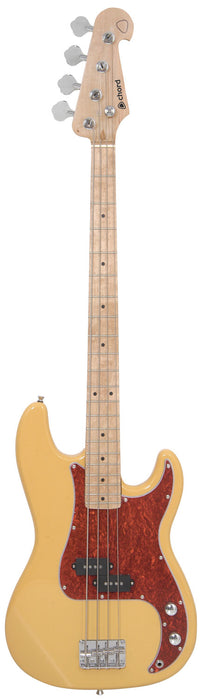 Chord CAB41 Bass Guitar in Butterscotch-1