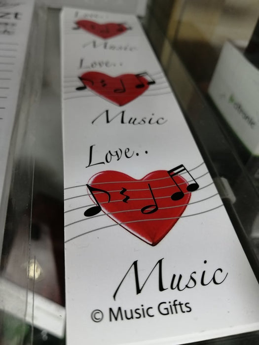 'Love Music' Bookmark
