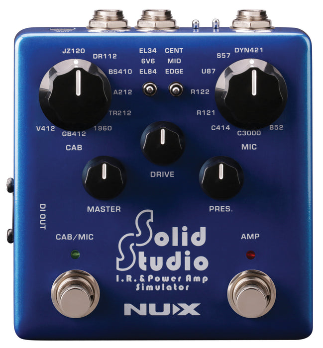 NUX Solid Studio IR & Power Amp Simulator
