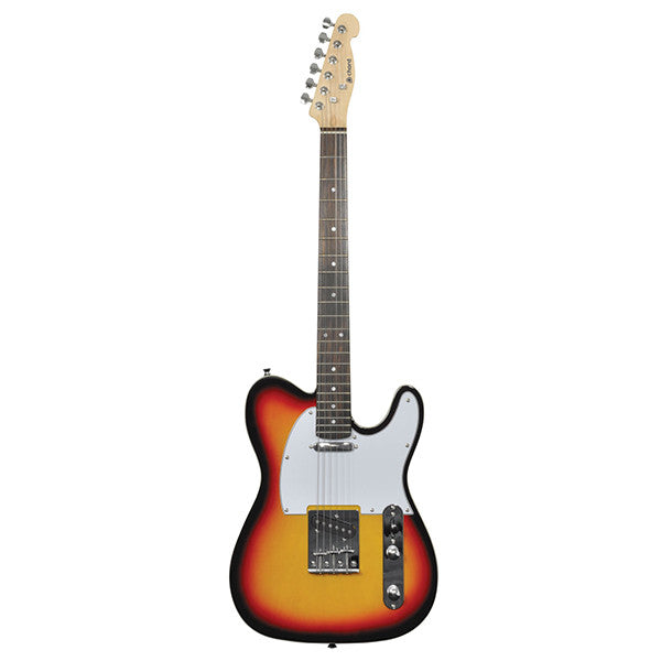 Chord CAL62 Telecaster Electric Guitar in Sunburst