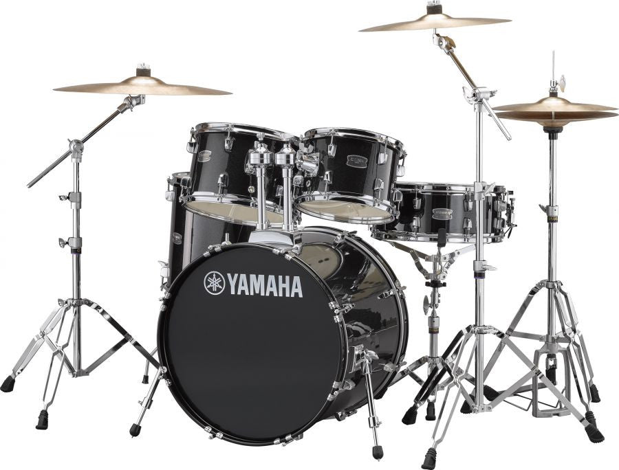 Yamaha Rydeen Drum Kit With 20" Kick Drum & Cymbals 