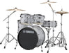 Yamaha Rydeen Drum Kit With 20" Kick Drum & Cymbals  grey
