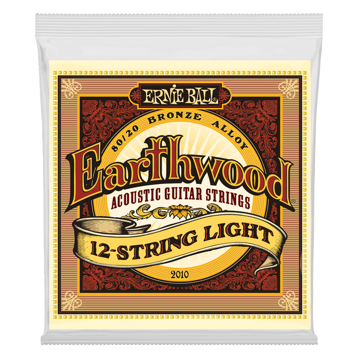 Ernie Ball Earthwood 80/20 Bronze 12-String Acoustic Guitar Strings