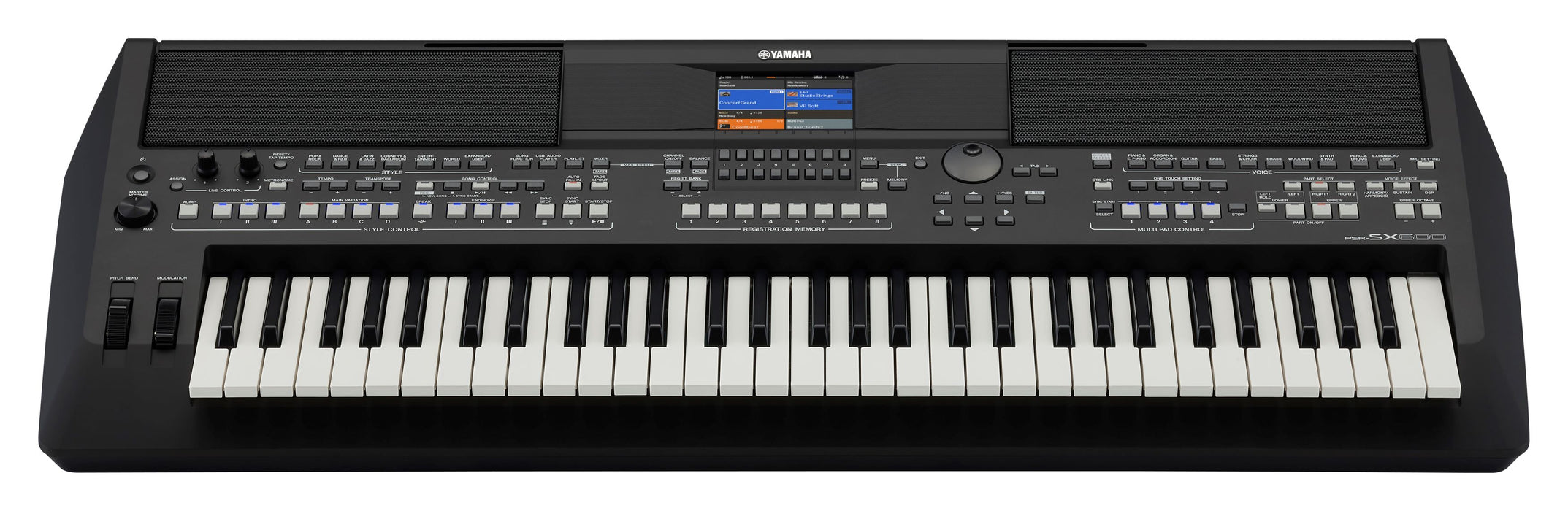 Yamaha PSRSX600 Keyboard 