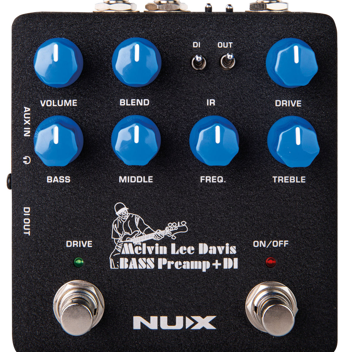 【※3/28まで】NUX MLD BASS Preamp + DI MLD Bass Preamp + DI Pedal — Gough & Davy