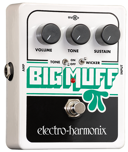 Electro-Harmonix Big Muff Pi with Tone Wicker Distortion/Sustainer Pedal