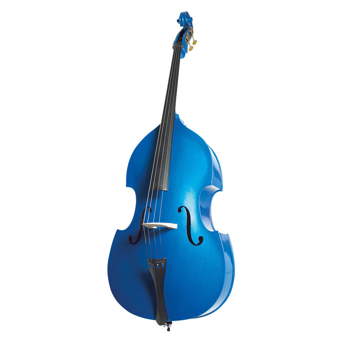 Stentor Harlequin Rockabilly Double Bass blue