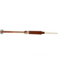 Bagpipe practice chanter with reed