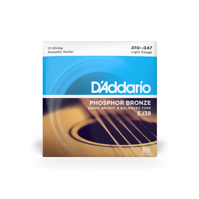 D'Addario Phosphor Bronze 12-String Set