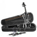 Stagg Electric Violin Outfit metallic black