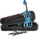 Stagg Electric Violin Outfit metallic blue