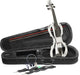 Stagg Electric Violin Outfit metallic white
