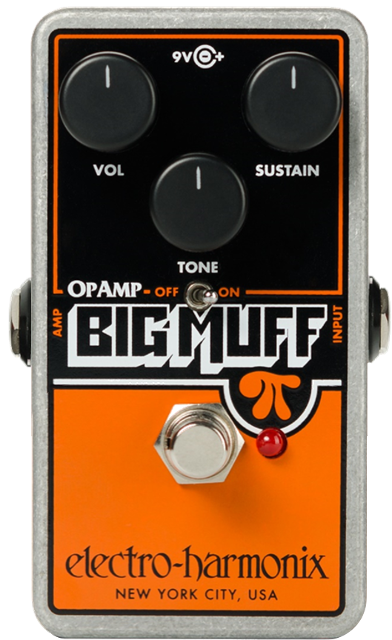 Electro-Harmonix Op Amp Big Muff Pi Distortion/Sustainer Pedal