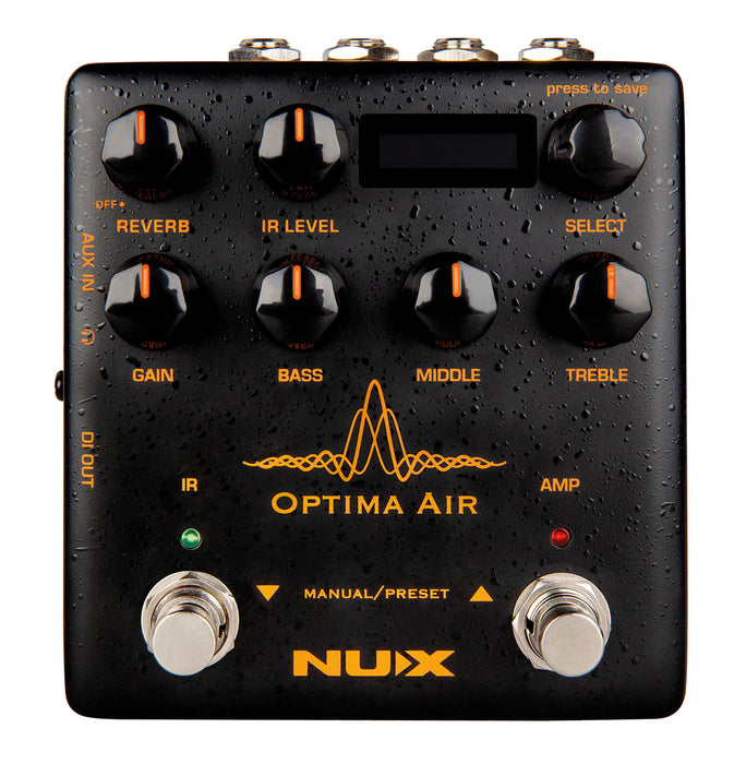 NuX Optima Air Acoustic Simulator & IR Loader Pedal